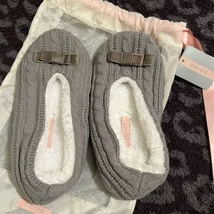 Ballet flat style slippers